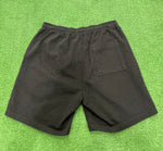 Psychworld Black Canvas Shorts Lime Green Logo, Shorts - Supra Sneakers - Image 3