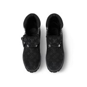 Louis Vuitton Timberland 6" Ankle Boot Black Monogram