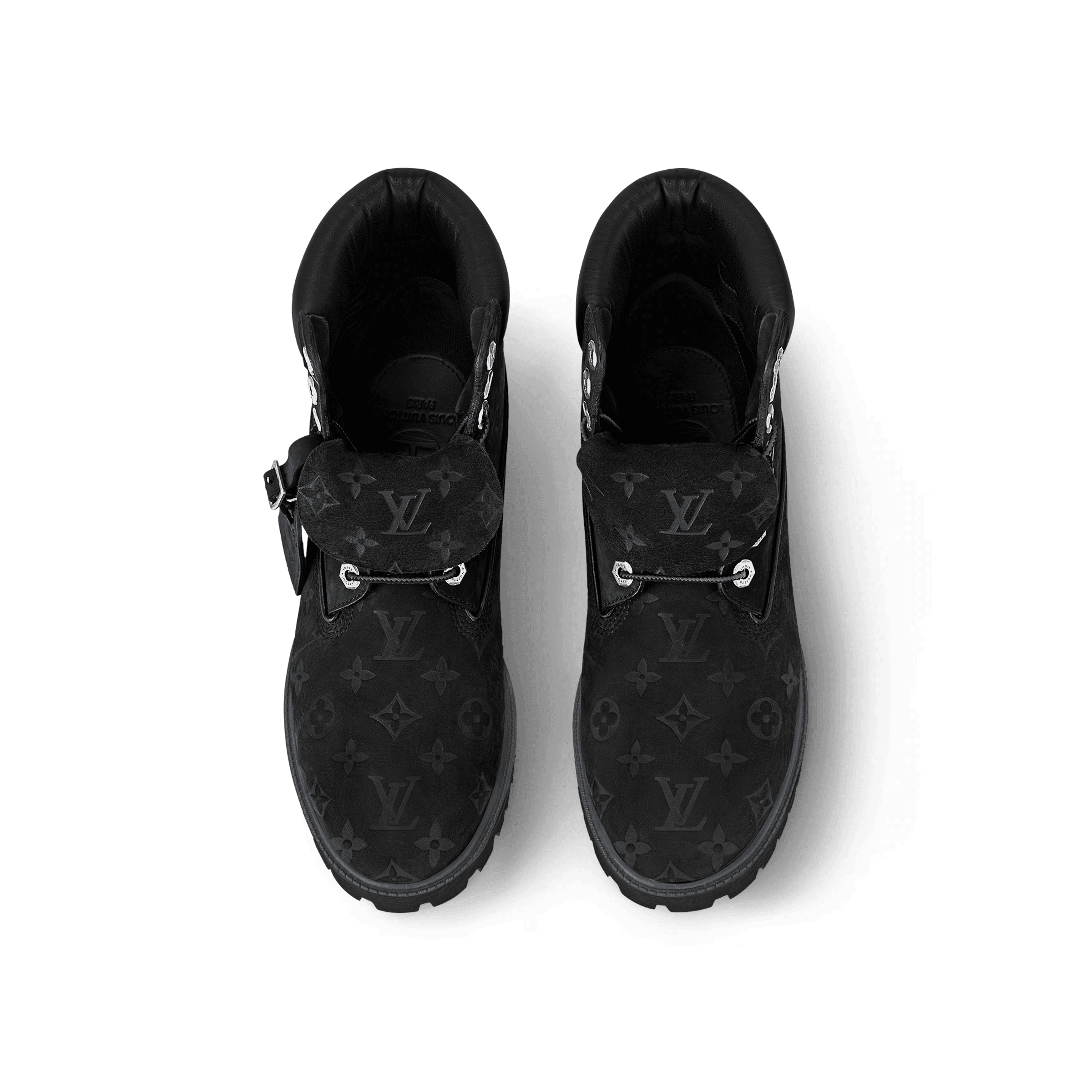 Louis Vuitton Timberland 6" Ankle Boot Black Monogram