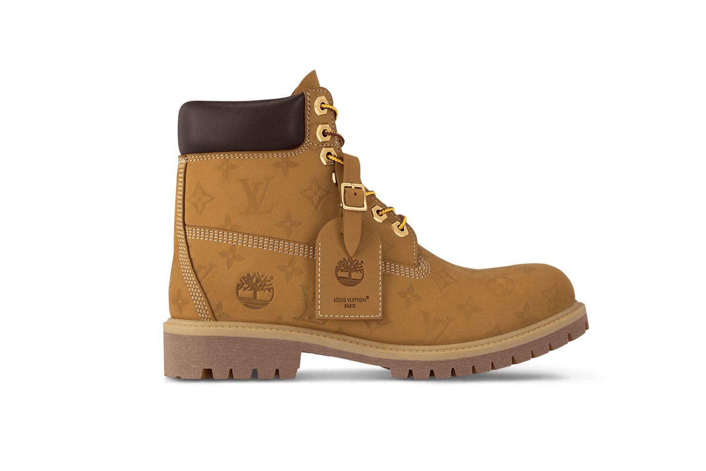 Louis Vuitton Timberland 6" Ankle Boot Wheat Monogram