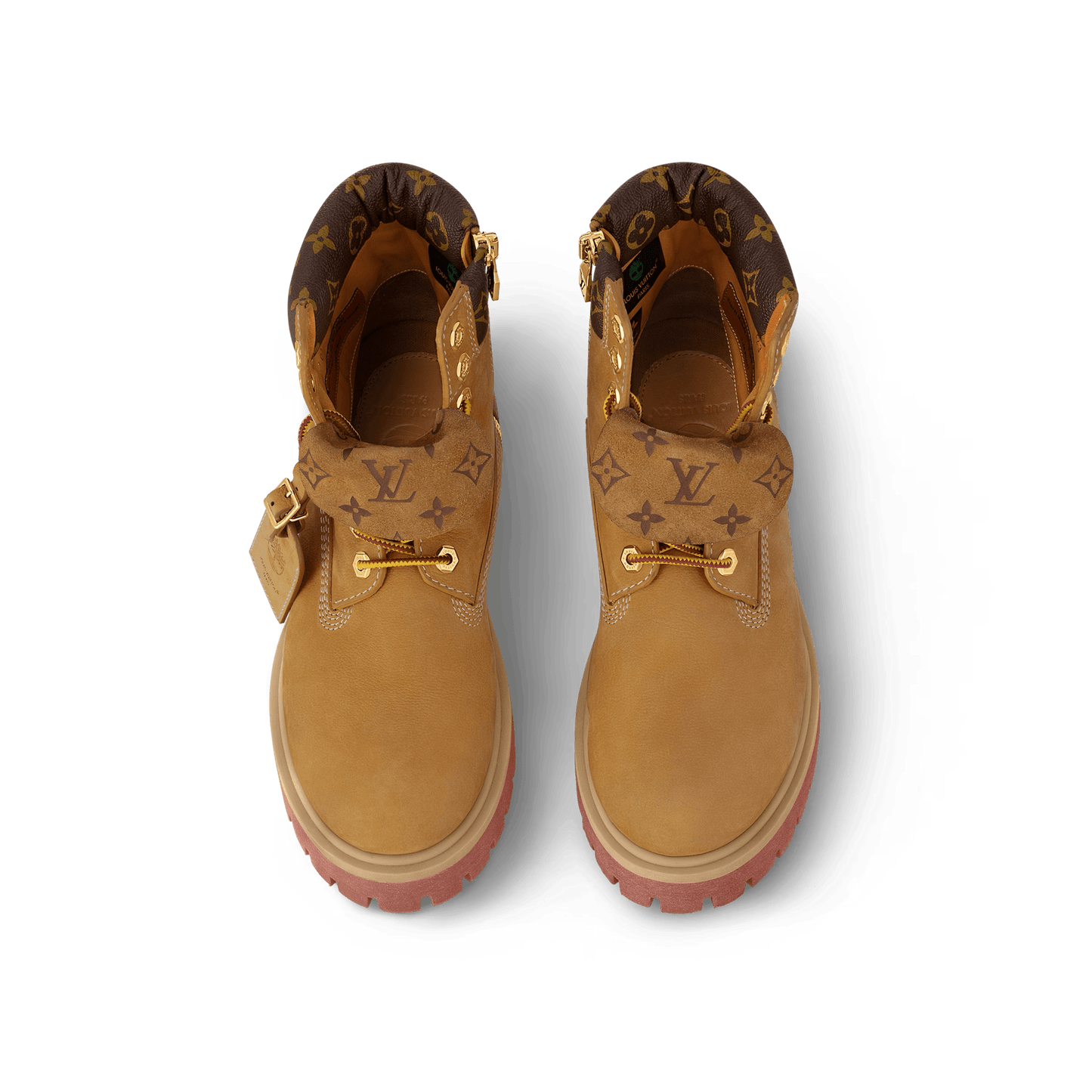 Louis Vuitton Timberland 6" Ankle Boot Wheat