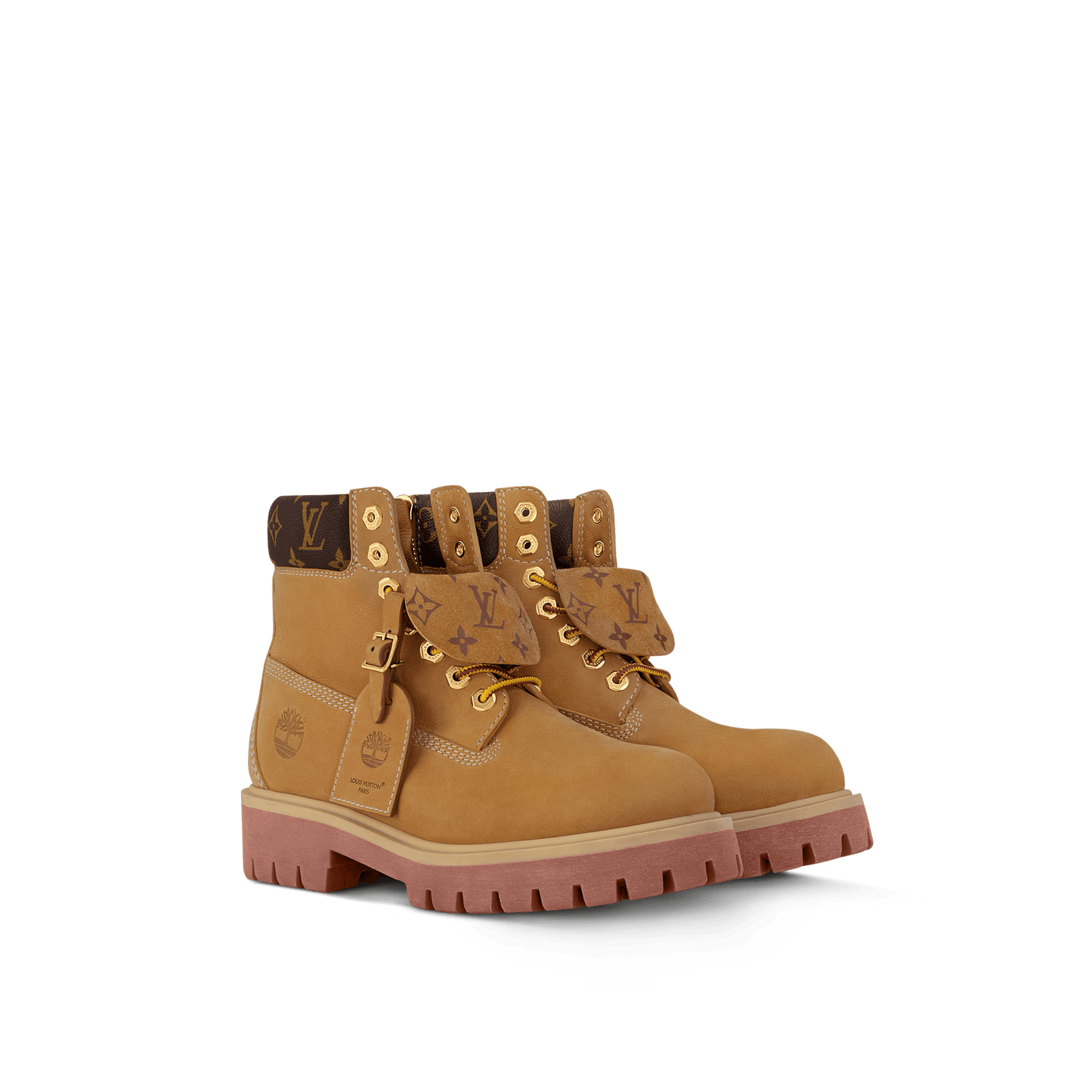 Louis Vuitton Timberland 6" Ankle Boot Wheat