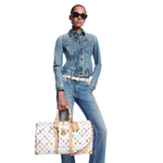 Louis Vuitton x Takashi Murakami Keepall Bandouliere 45 White Multicolored - Image 8