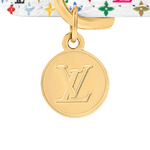 Louis Vuitton x Takashi Murakami Monogram Multicolor Dog Collar XS White Multicolored - Image 3