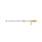 Louis Vuitton x Takashi Murakami Monogram Multicolor Dog Collar XS White Multicolored - Image 2