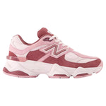 New Balance 9060 Pink Granite Washed Burgundy (GS) - Image 1