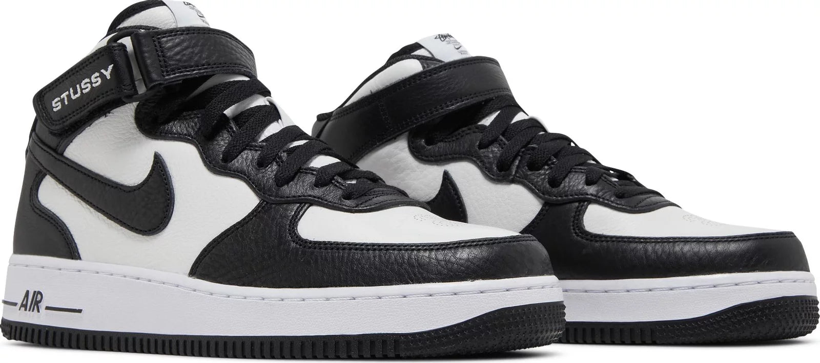 Nike Air Force 1 Mid Stussy Grey Black - Supra Sneakers