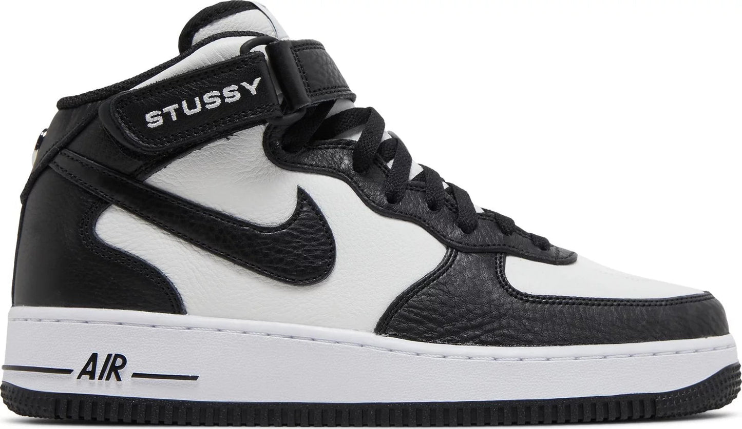 Nike Air Force 1 Mid Stussy Grey Black - Sneakersbe Sneakers Sale Online