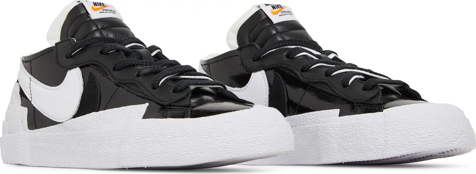 Nike Blazer Low Sacai Black Patent Leather - Paroissesaintefoy Sneakers Sale Online