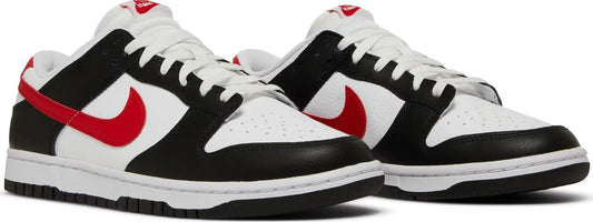 Nike haan dunk low black white red panda 158257