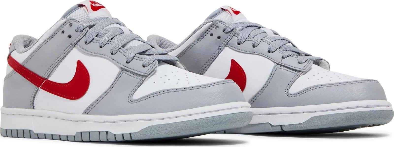 Nike Dunk Low White Grey Red - Supra Sneakers