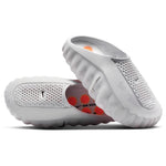 Nike Mind 001 Slide Light Smoke Grey — pair, angled - Image 1