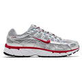 Nike P-6000 Metallic Silver Gym Red
