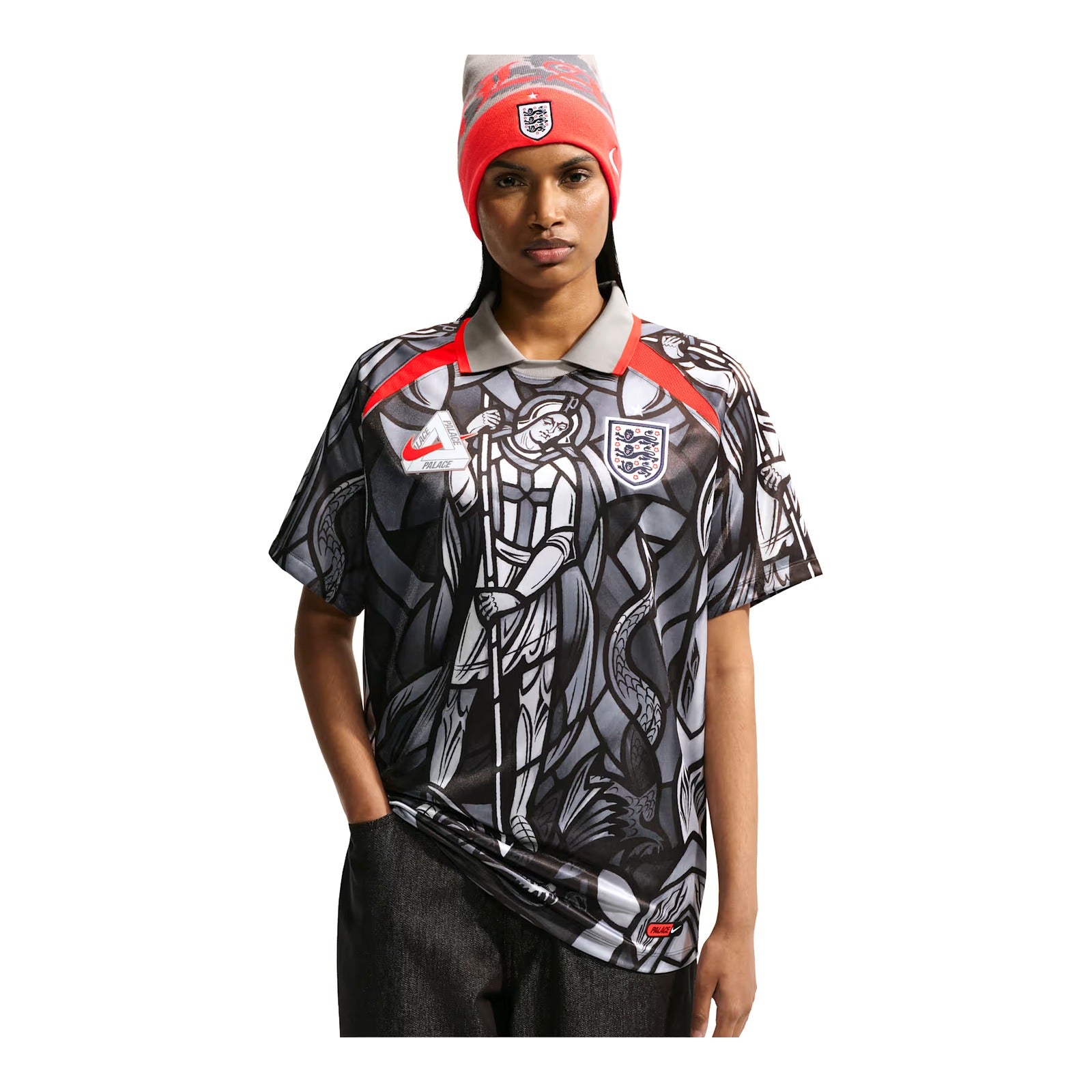 Nike x Palace England Men's Short-Sleeve Soccer Jersey | Authentic