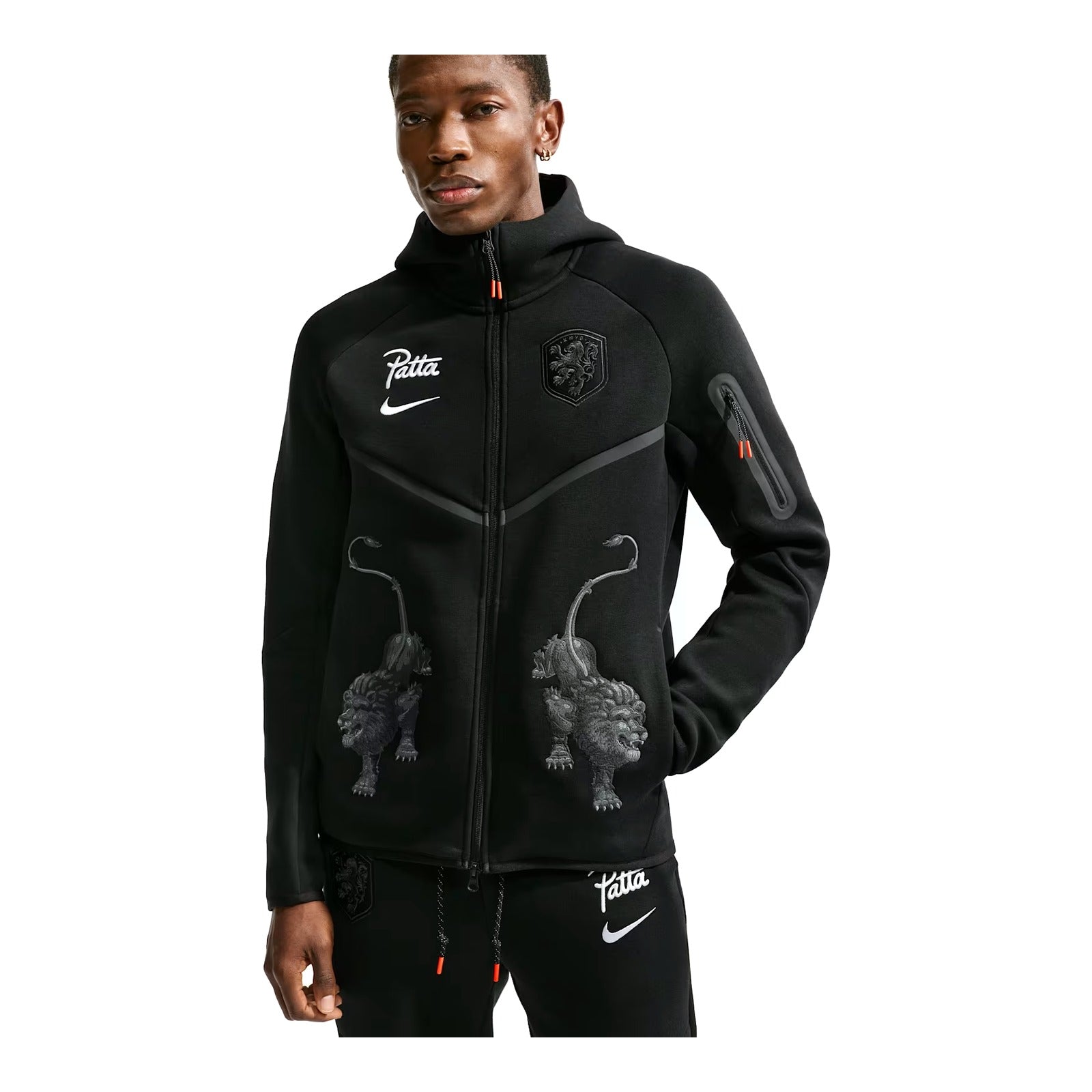 Nike x Patta Netherlands Men's Tech Fleece Full-Zip Windrunner