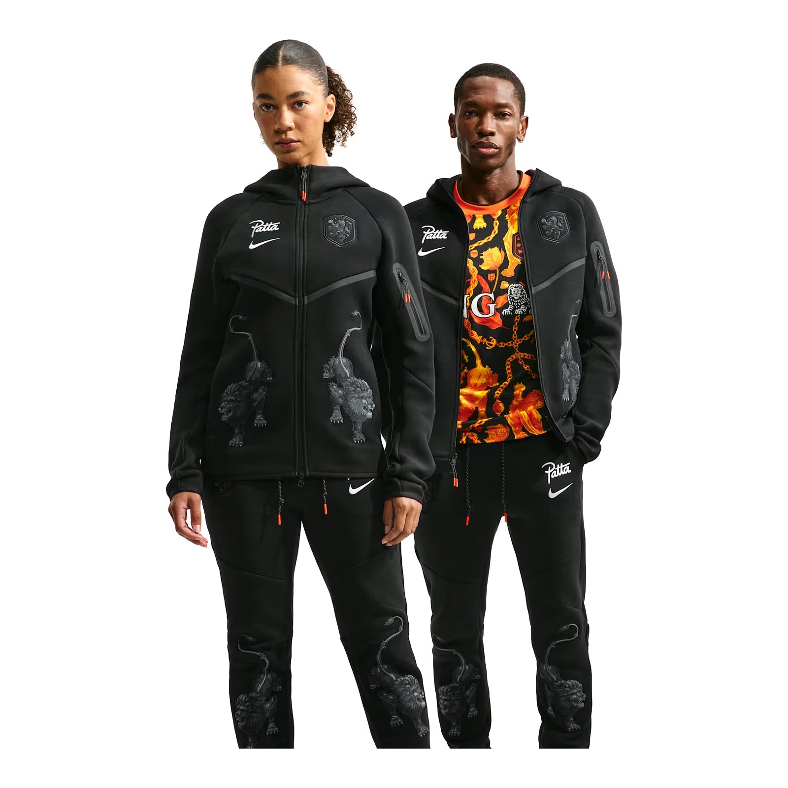Nike x Patta Netherlands Men's Tech Fleece Full-Zip Windrunner