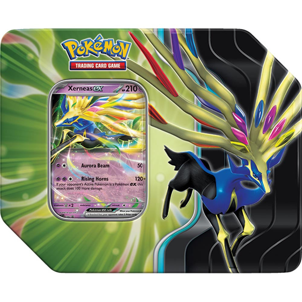 Pokémon TCG: Azure Legends Xerneas ex Tin