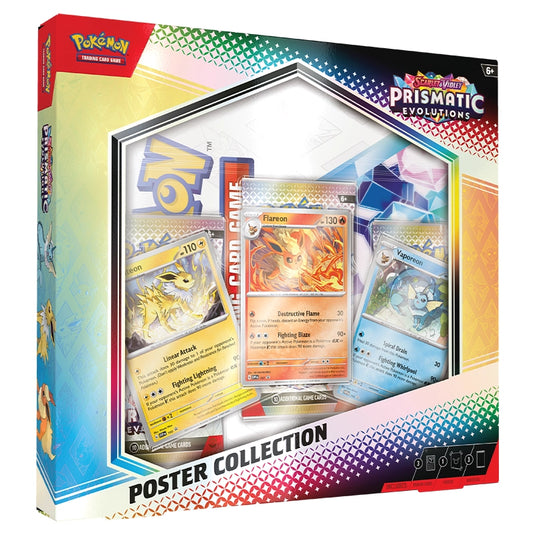 Pokémon TCG: Scarlet & Violet Prismatic Evolutions Poster Collection