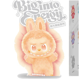 Pop Mart Labubu The Monsters Serie Big into Energy Portachiavi peluche vinilico Singola scatola cieca