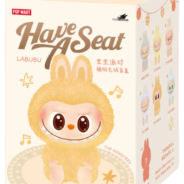 Pop Mart Labubu The Monsters Have a Seat Vinyl Plush Blind Box