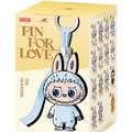 Pop Mart Labubu The Monsters Pin della Serie Per l'Amore Ciondolo Peluche in Vinile (A-M) Singola Scatola Cieca