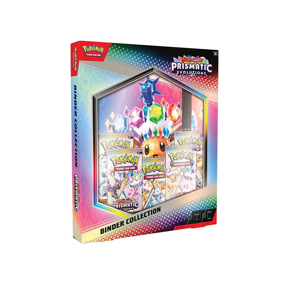 Pokémon TCG: Scarlet & Violet Prismatic Evolutions Binder Collection