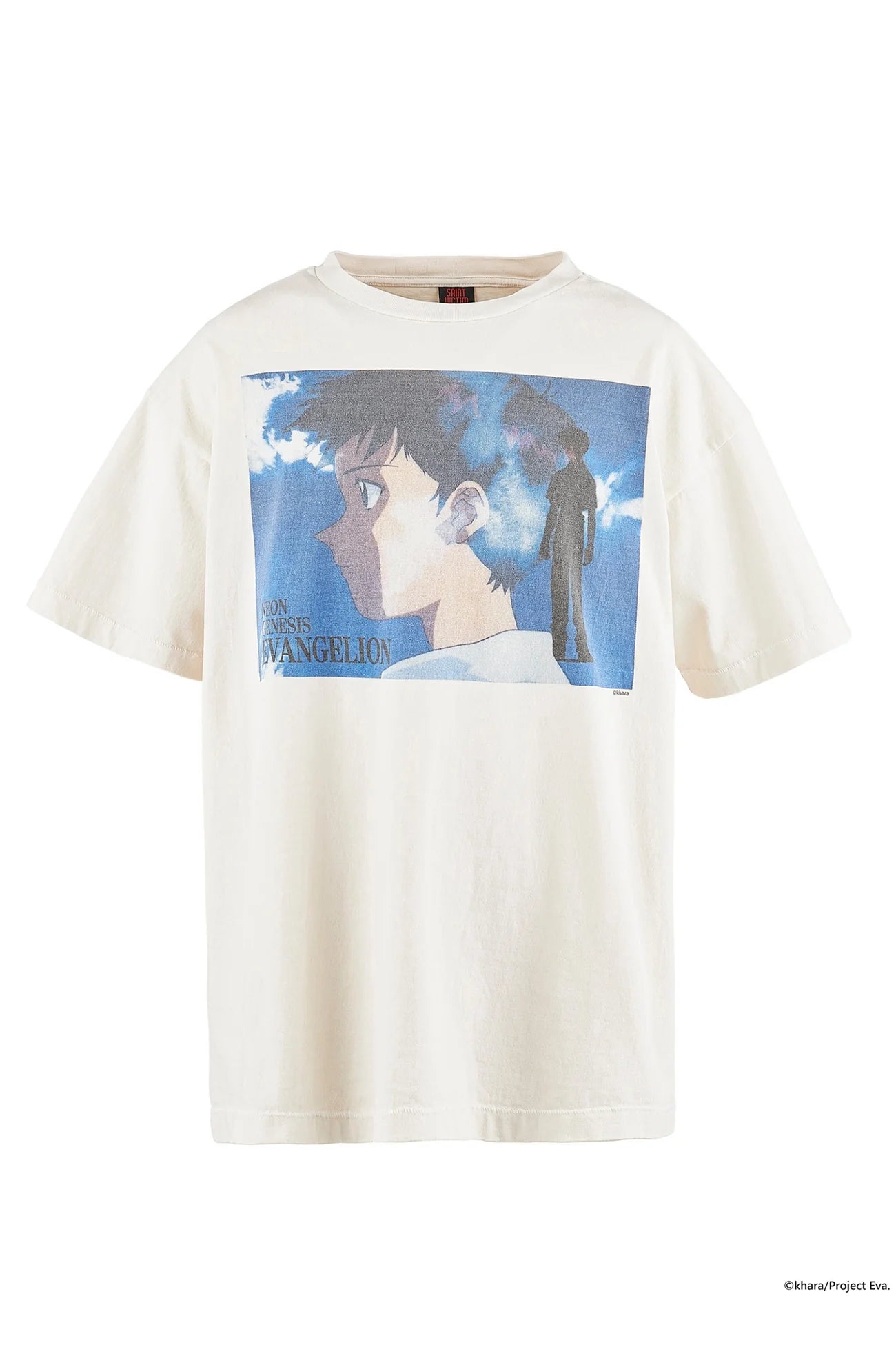 Saint Michael x Neon Genesis Evangelion Shinji Tee White - Supra marlin Sneakers