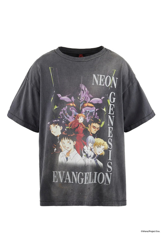 Saint Michael x Neon Genesis Evangelion Tee Black - Paroissesaintefoy Sneakers Sale Online