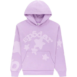 Sp5der Beluga V2 Felpa con Cappuccio Acai