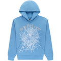 Sp5der OG Web V2 Felpa con Cappuccio Blu Polvere
