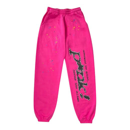 Pantaloni di felpa Sp5der P*NK Rosa