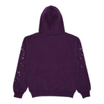 Sp5der Purple Star OG Web V2 Hoodie Purple "Lakers" - Image 2