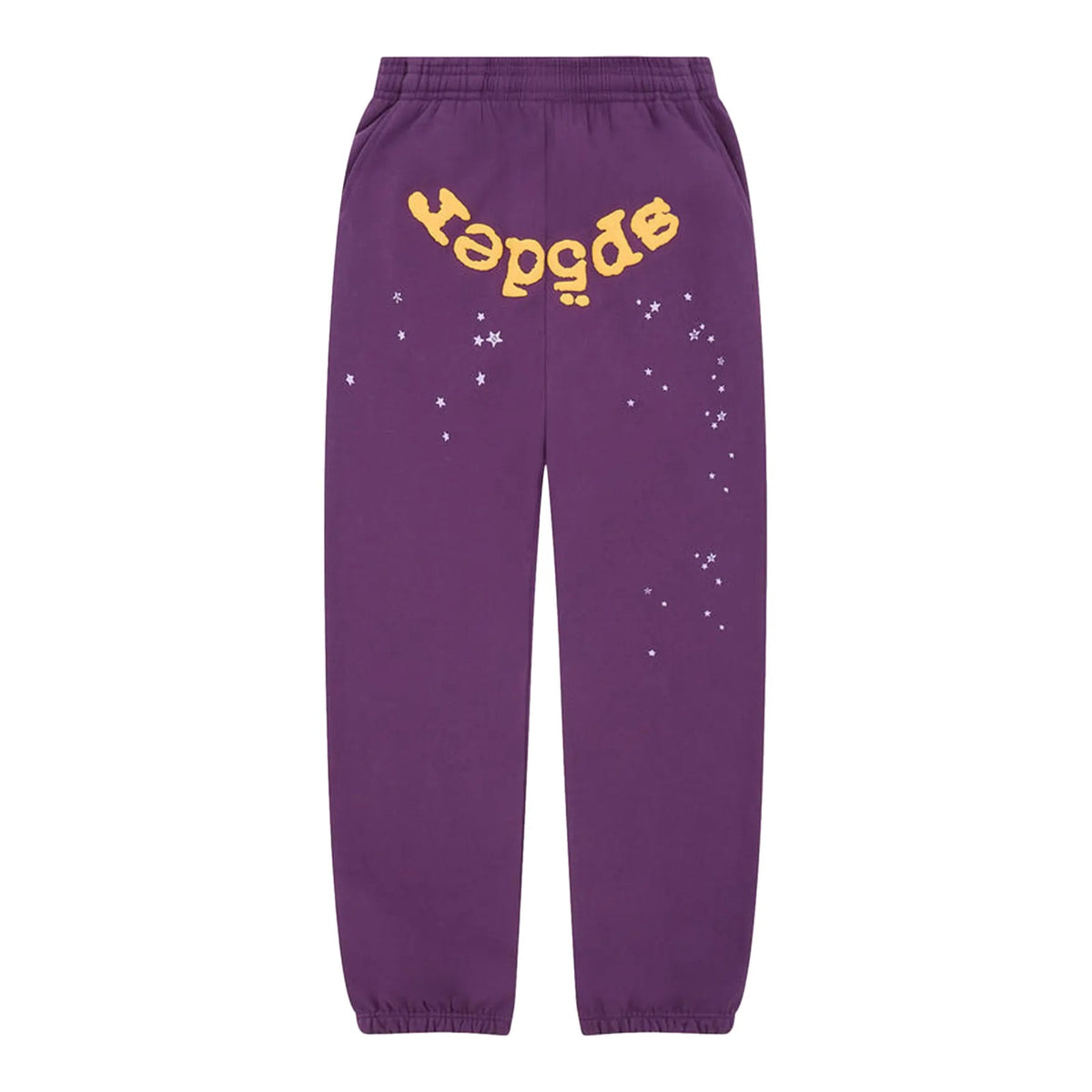 Sp5der Purple Star OG Web V2 Sweatpant Purple "Lakers"