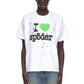 Sp5der Souvenir "I Heart Sp5der" Tee White / Green - Sneakersbe Sneakers Sale Online