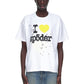 Sp5der Souvenir "I Heart Sp5der" Tee White / Yellow - Paroissesaintefoy Sneakers Sale Online