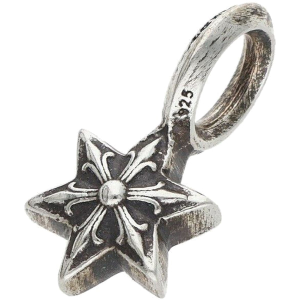 Chrome Hearts Stack Charm Star #A in sterling silver, V2 option