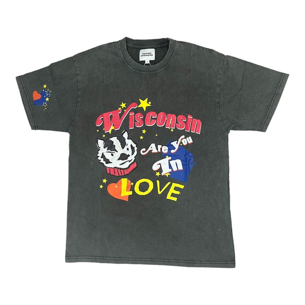 Supra Sneakers State Pride Tee Charcoal Grey - Supra Sneakers