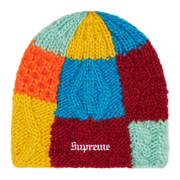 Supreme Block Knit Beanie Multicolor