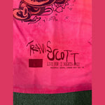 Travis Scott O2 Live Long-Sleeve Pink Tie-Dye, T-Shirt - Supra Sneakers - Image 3