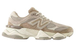 Beige sneaker with New Balance logo on a white background - Image 1