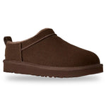 Brown slip-on shoe on a white background - Image 2
