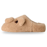 Beige slipper with a dog design on a white background - Image 3