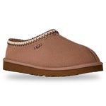Brown slipper with a textured trim on a white background - Image 2