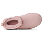 UGG Classic Ultra Mini Love '26 Boot Rosetta (Women's) — top down, sheepskin lining - Image 6