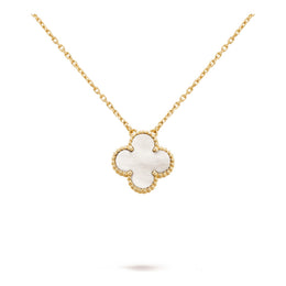 Van Cleef & Arpels Ciondolo Vintage Alhambra in oro giallo 18K, madreperla