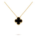 Van Cleef & Arpels Vintage Alhambra Ciondolo in oro giallo 18K, Onice