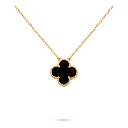 Van Cleef & Arpels Vintage Alhambra Ciondolo in oro giallo 18K, Onice