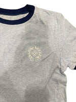 Women's Chrome Hearts Horseshoe T-Shirt Gray / Navy (W) - Supra Sneakers - Image 4
