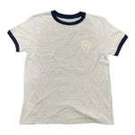 Women's Chrome Hearts Horseshoe T-Shirt Gray / Navy (W) - Supra Sneakers - Image 1