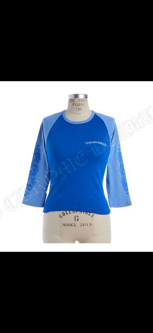 Women's Chrome Hearts Matty Boy St. Barth L/S T-Shirt Blue (W) - Supra Bikini Sneakers